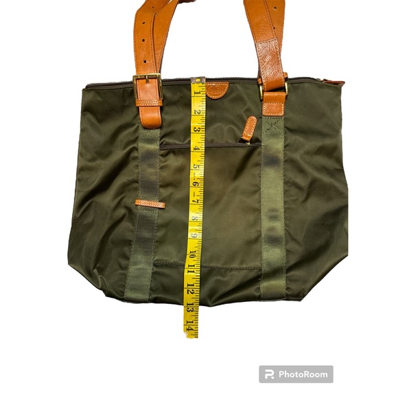 Bric’s Nylon adjustable leather handle shoulder bag - Picture 7 of 10